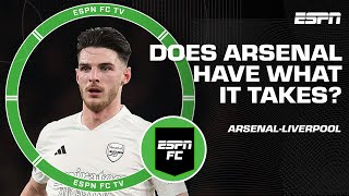 Are Arsenal STILL IN the PREMIER LEAGUE TITLE RACE 👀 ArsenalLiverpool FULL REACTION  ESPN FC [upl. by Ok]