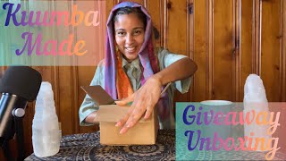 Kuumba Made Giveaway Unboxing [upl. by Ecirtac569]