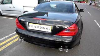 R230 SL500 CKS Sport Exhaust Performance Upgrades amp Repairs [upl. by Nerahs464]