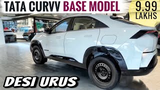 Tata Curvv Base Model Review  Insane  Tata Curvv Smart Petrol  Tata Curvv 2024 Base Model Diesel [upl. by Barden]