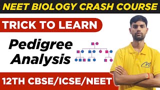 NEET Biology  Trick to learn Pedigree Analysis  Class 12th Biology  NEET 2024  By Rudra Sir [upl. by Johanan]