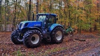 New Holland T 7270 orkaquot orka leśna plowing forest quotHD Sezon 2013cz1 Podsumowanie sezonu 2013 [upl. by Ggerk]