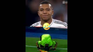 Even refree got frustrated by Mbappé 😂trending viral elclasico shorts funny fyp [upl. by Notneb]