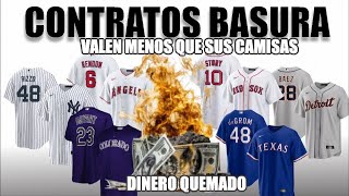 PODCAST Se PERDIERON esos DÓLARES Los PEORES CONTRATOS de MLB [upl. by Marozik]