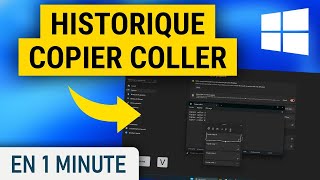 Comment afficher lhistorique de Copier Coller sur Windows [upl. by Sherrill]