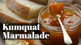 How to make delicious kumquat marmalade or kumquat jam [upl. by Ahsa]