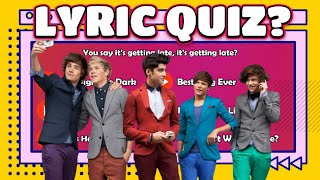 Midnight Memoriesquot Lyric Quiz Prove Youre a DieHard Directioner [upl. by Margarete98]