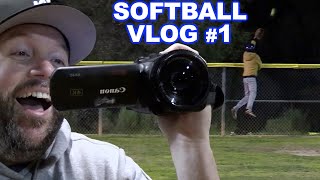 OPENING DAY FUN  Softball Vlogs 1 [upl. by Avir]