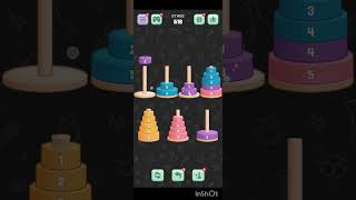 Tower of Hanoi sort level 618 [upl. by Carol-Jean181]