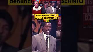 Jaime Hurtado 1998 🤯 denunció CONTUBERNIO🤬🤢 presidentedelcongreso historiaviva [upl. by Yajiv350]