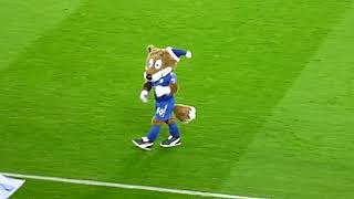 Leicester City vs Mancheater United  Filbert Fox pre game [upl. by Alex]