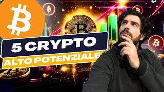 5 CRYPTO CHE BATTONO BITCOIN  Ecco Cosa Devi Assolutamente Sapere [upl. by Nnyltiac522]