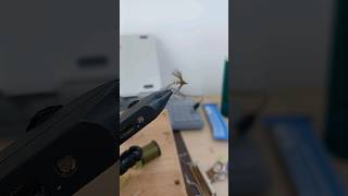 grannom caddis emerger flytying shorts flyfishing [upl. by Enailuj]