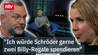 quotIch würde Schröder gerne zwei BillyRegale spendierenquot  ntv beisenherz [upl. by Neiv]