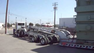 Olinger Machinery Moving Kansas City 80000 Lbs Punch Press [upl. by Eiknarf]