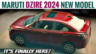 Maruti Dzire 2024 New Model Review  Unexpected  Maruti Dzire 2024 Model  New Dzire Facelift 2024 [upl. by Eenar587]