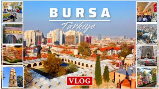 Bursa Vlog  Tarihi Şehir Bursayı Gezdik Nelere Şaşırdık Naçizane Görüşlerim [upl. by Yelahs]