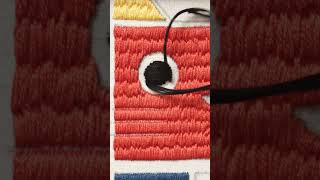 PADDED SATIN STITCH  Embroidery Tutorial [upl. by Reinaldos]