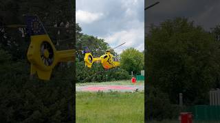 Christoph 31 ec135 Slowmo slowmotion helicopter [upl. by Goeger]