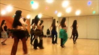 Yaël Zarca France  SPICY COMBOS bellydance WORKSHOP in Barcelona 2013 [upl. by Adnawat796]