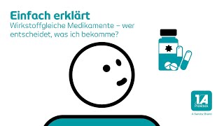 Wirkstoffgleiche Medikamente – wer entscheidet was ich bekomme Ein Erklärvideo von 1 A Pharma [upl. by Tamanaha]