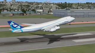 FSX Project Opensky 7478F Test [upl. by Harden]