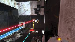 Portal 2 walkthrough  Chapter 3 The Return  Test Chamber 17 [upl. by Ecnaralc]