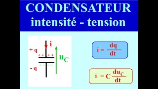 Le CONDENSATEUR  INTENSITE  TENSION  CHARGE  Physique [upl. by Tsan549]