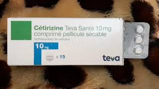 CETIRIZINE TEVA 10 MG [upl. by Nagud63]