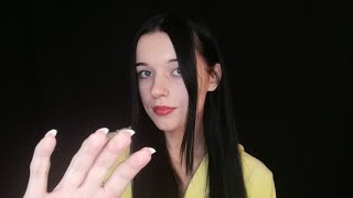 ASMR  REPEATING THE WORD RELAX WITH HAND MOVEMENTS [upl. by Starling]