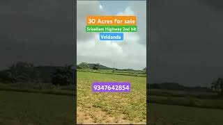 30 acres land for sale Srisailam Highway Veldanda after RRR 9347642854 tukkuguda RRR [upl. by Maxie97]