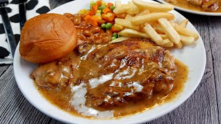 Best amp Easiest Way to Cook Chicken Chop Chinese Chicken Chop 西式鸡扒 Singapore Hawker Malaysia Recipe [upl. by Trenton]