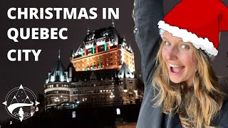 WHITE CHRISTMAS IN QUÉBEC CITY  Top activities to do [upl. by Ormond]