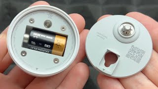 Google Nest Temperature Sensor  How to Replace the Battery [upl. by Beck576]