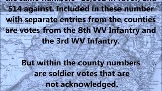 Secret History of West Virginia 2 Voting 18611863 [upl. by Dorothea518]