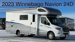 2023 Winnebago Navion 24D [upl. by Annelak]