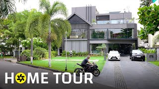 Inside an Ultra Luxury 17000 sq ft Villa in Hyderabad House Tour [upl. by Pisano]