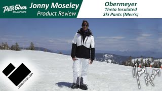 Obermeyer Theta Insulated Ski Pant Mens  W2223 Product Review [upl. by Alfy]