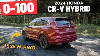 2024 Honda CRV eHEV RS hybrid review amp 0100 [upl. by Esimorp]