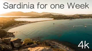 Sardinia for one Week  4k [upl. by Nyrrat]