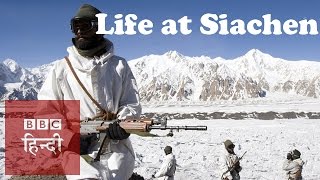 Life at Siachen Glacier BBC Hindi [upl. by Ahtnammas]