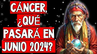 😱♋CÁNCER ¿QUÉ PASARÁ EN JUNIO 2024 HORÓSCOPO GITANO PARA EL CÁNCER PARA JUNIO 2024 [upl. by Anatnahs]