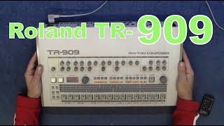 MF21 ROLAND TR909 look inside and repair service [upl. by Alemrac]