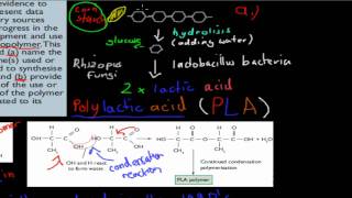 6 Biopolymer  PLA HSC chemistry [upl. by Chivers]