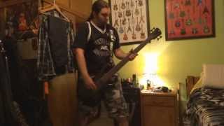 Metallica For whom the bell tolls bass cover Through the never live version [upl. by Valente188]