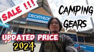 MAGKANO SA DECATHLON PASIG  UPDATED PRICE 2024  QUECHUA TENT decathlon [upl. by Ataliah66]