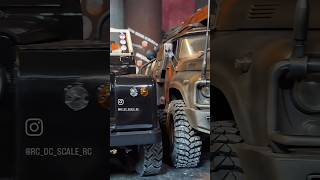 RC Scale Garage handmade scaleoffroad scale4x4 rccar landrover zil130 rockcrawler motivation [upl. by Eon]