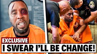 Diddy reportedly attacked in jail begs for mercy in leaked video [upl. by Emya800]