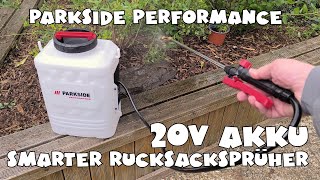 PARKSIDE PERFORMANCE® 20 V AkkuRucksackdrucksprüher PRDSP 20Li C2 [upl. by Bayly221]