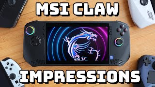 MSI Claw Exciting and Disappointing So Far [upl. by Lamont]